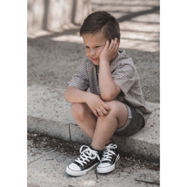 FR1 Dětské vysoké tenisky Black Filemon černá 1