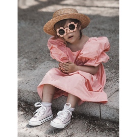 FR1 Dětské vysoké tenisky Pink Filemon růžový 1