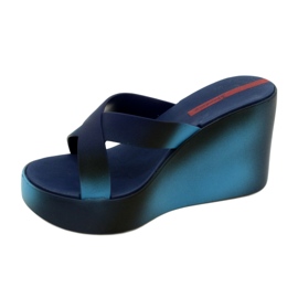 Pantofle na klínku Ipanema 83423 Colore Fem AI974 Modrá/Modrá námořnická modrá modrý 2