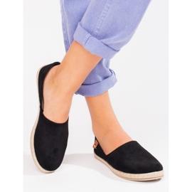 Dámské lehké espadrilky Vinceza černé černý 1