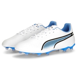 Kopačky Puma King Match FG/AG M 107257 01 bílý bílý 1