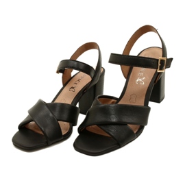 Caprice Sandals Women 9-28302-20 040 Black Softnap černá 3