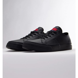 Boty Tommy Hilfiger Lace Vulc Ess M EM0EM01047 Bds černý 1