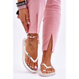 Pohodlné žabky Big Star LL274795 bílé bílý 1