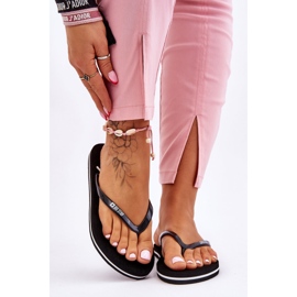 Dámské lehké žabky Big Star LL274761 Black černá 1