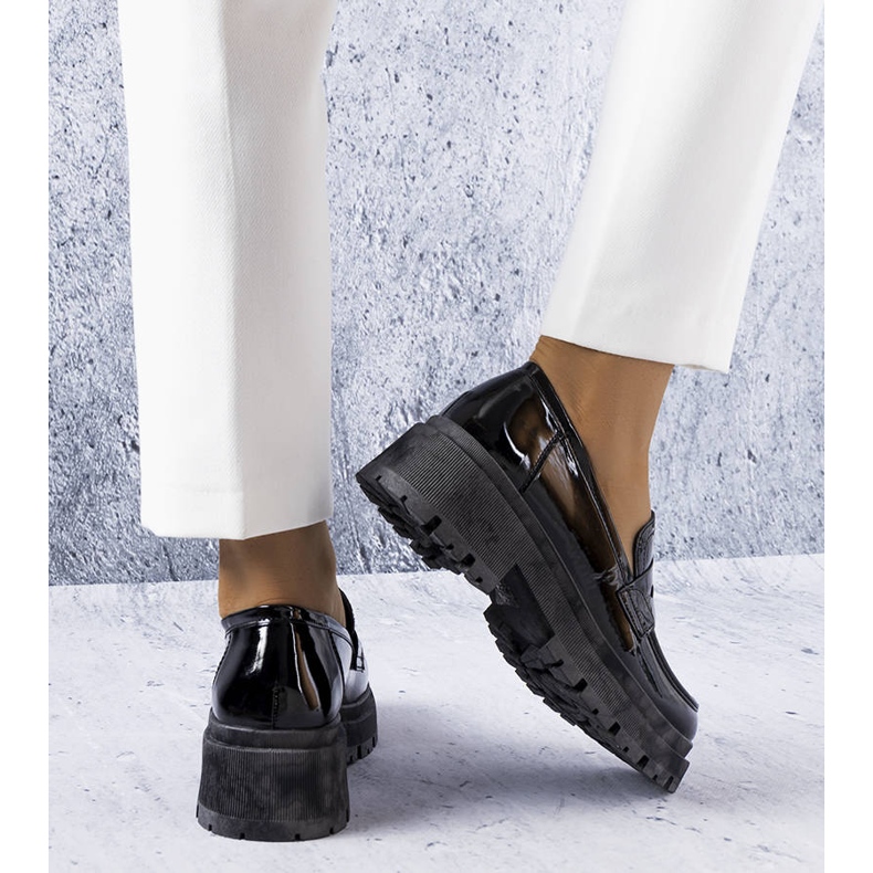 Seastar Černé lakované lodičky od Phaneuf černý 1