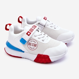 Nízká dětská sportovní obuv Memory Foam System Big Star LL374213 White bílý 1