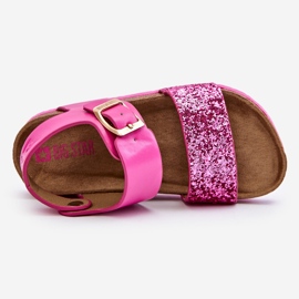 Dětské sandály Big Star LL374135 Růžové růžový 5
