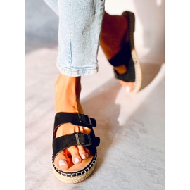 BM Mainské černé espadrilky černá 1