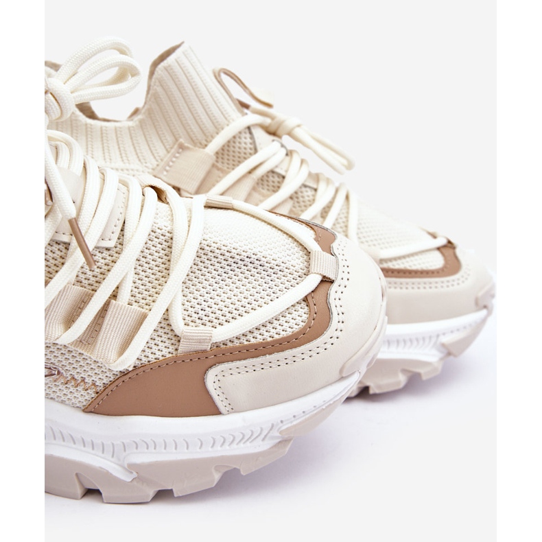 Dámské ponožkové tenisky Béžová Keaton béžový 1