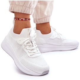 Dámské Cross Jeans Slip-on Sneakers LL2R4031C White bílý 9