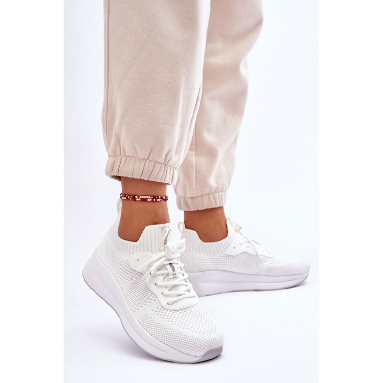 Dámské Cross Jeans Slip-on Sneakers LL2R4031C White bílý 1