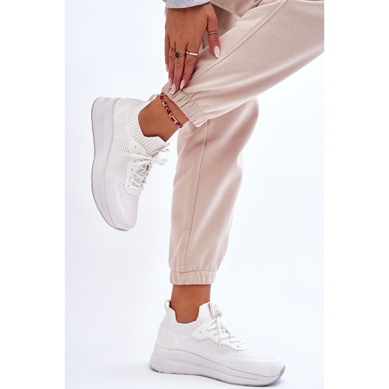Dámské Cross Jeans Slip-on Sneakers LL2R4031C White bílý 2
