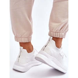 Dámské Cross Jeans Slip-on Sneakers LL2R4031C White bílý 4