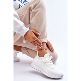 Dámské Cross Jeans Slip-on Sneakers LL2R4031C White bílý 5