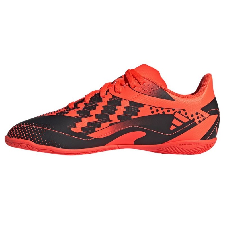 Adidas X Speedportal Messi.4 V kopačkách Jr GZ5138 oranžový pomeranče a červené 1 Adidas X Speedportal Messi.4 V kopačkách Jr GZ5138 oranžový pomeranče a červené 1