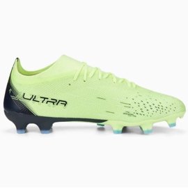 Kopačky Puma Ultra Match FG/MG M 106900 01 akvamarín zelená 1