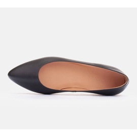 Marco Shoes Baleríny z měkké kůže černý 1