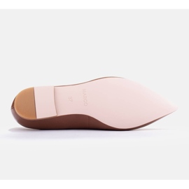 Marco Shoes Subtilní balerínky hnědý 1 Marco Shoes Subtilní balerínky hnědý 1