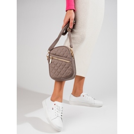 Kožené dámské bílé tenisky Vinceza bílý 2