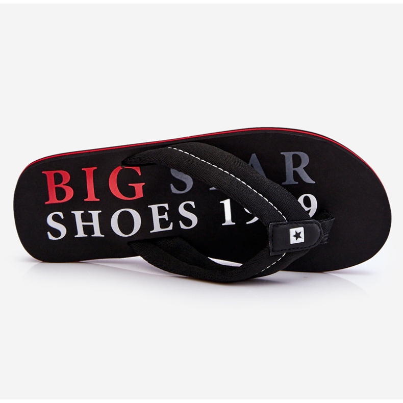 Pánské žabky Big Star LL174614 Black černý 1