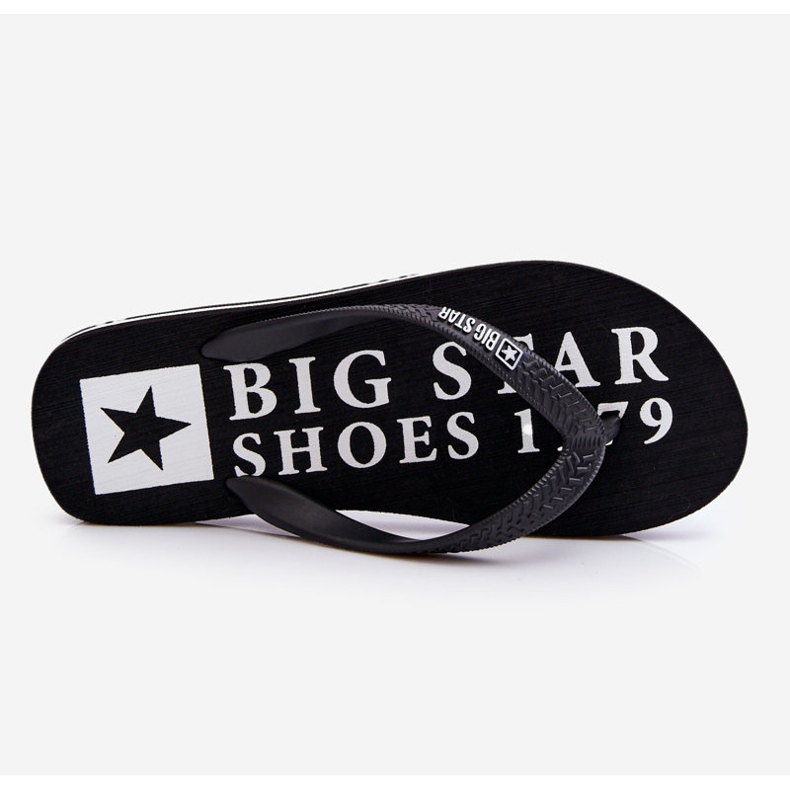 Pánské lehké žabky Big Star LL174444 Black černý 1
