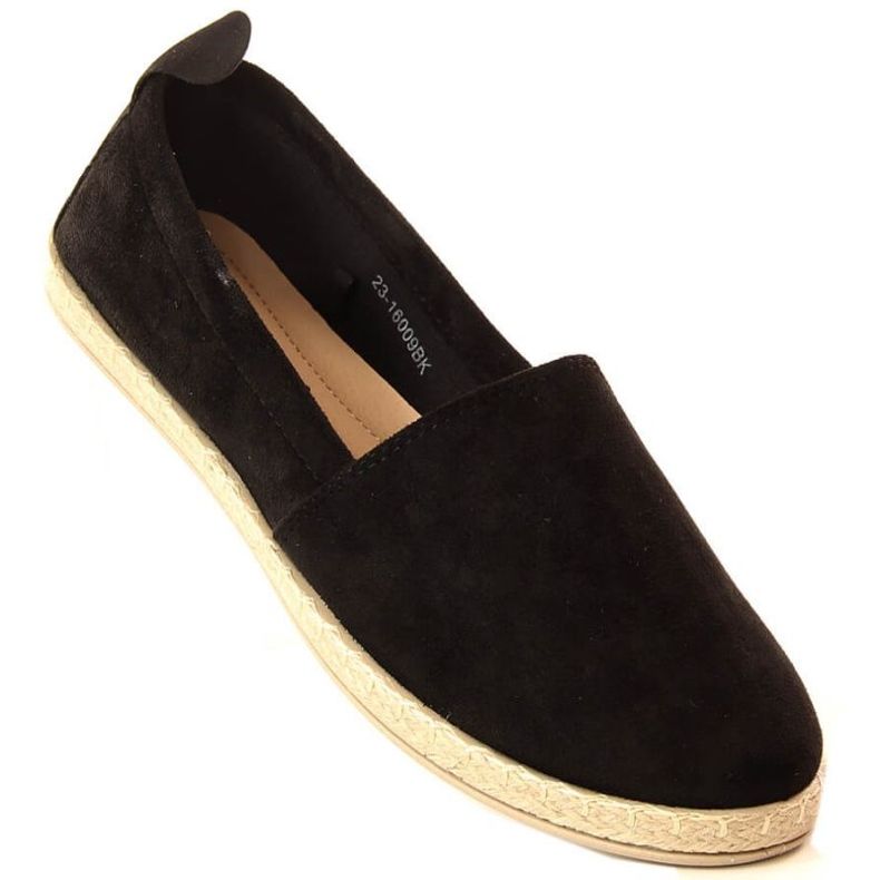 Nazouvací espadrilky Potocki W WOL141A černý 1