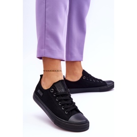 Nízké dámské tenisky Big Star KK274009 Černé černá 2