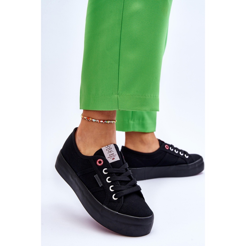 Dámské Tenisky na platformě Cross Jeans LL2R4039 Black černý 2