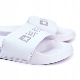 Pánské pantofle Big Star Rubber White GG174935 bílý 4