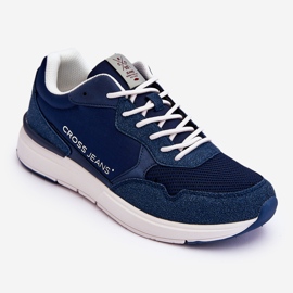Pánské Cross Jeans Sportovní boty LL1R4051 Navy Blue modrý 1