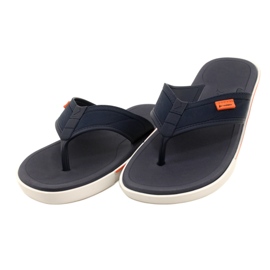Pánské gelové žabky Rider 11772 AG379 Blue černý 3
