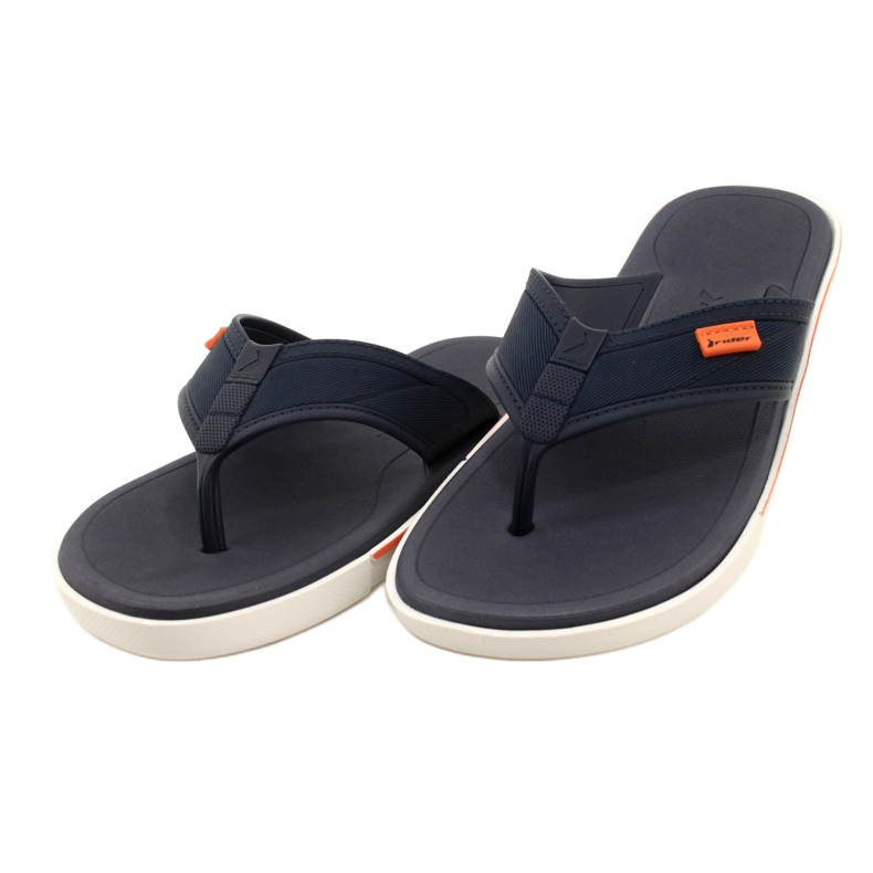 Pánské gelové žabky Rider 11772 AG379 Blue černý 3