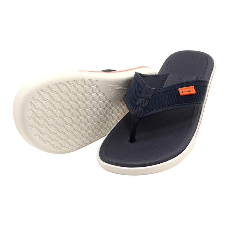 Pánské gelové žabky Rider 11772 AG379 Blue černý 4