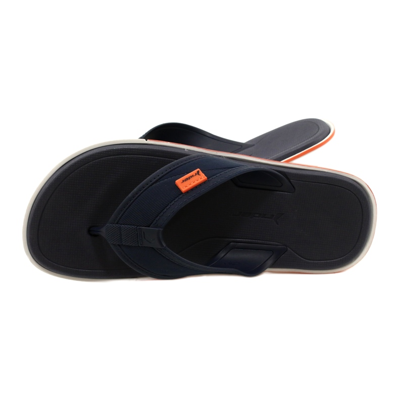 Pánské gelové žabky Rider 11772 AG379 Blue černý 5