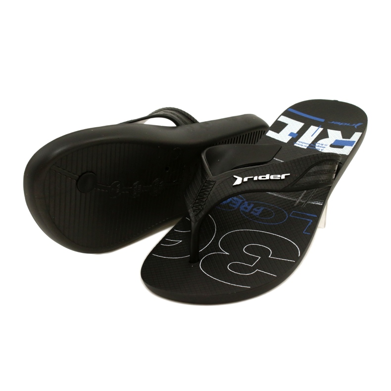 Pánské žabky Rider 11804 AE207 Black černý 3