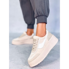 BM Tenisky na platformě Foret Beige béžový 1