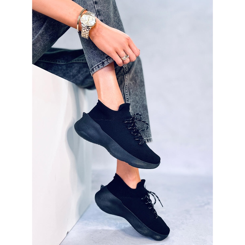 Ponožkové tenisky Callens Nero černý 1