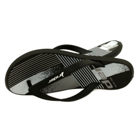 Pánské pantofle Rider 83419 AH973 Black/White černý 6