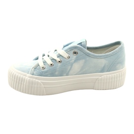 Tenisky na tlustém spodku Lee Cooper LCW-23-31-1782L Modrá modrý 2