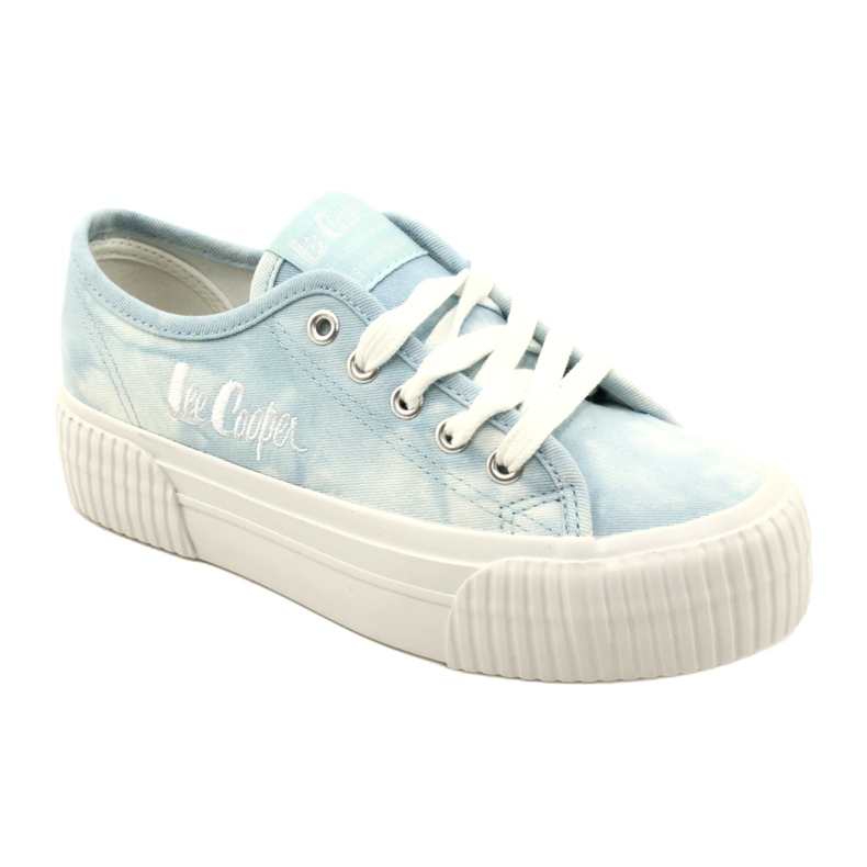 Tenisky na tlustém spodku Lee Cooper LCW-23-31-1782L Modrá modrý 1