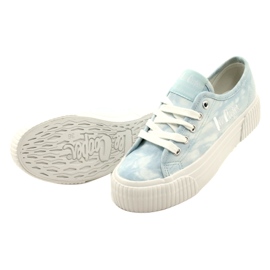 Tenisky na tlustém spodku Lee Cooper LCW-23-31-1782L Modrá modrý 4