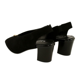 Dámské sandály na Daszyński Post SA169-6 Black černý 4