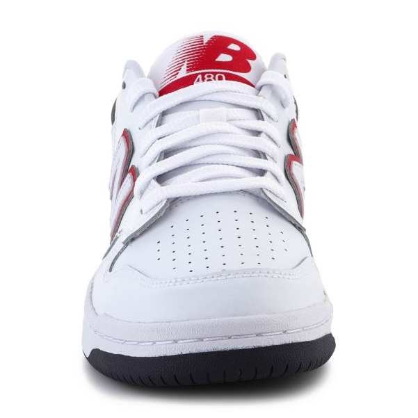 Boty New Balance M BB480LWG bílý 1