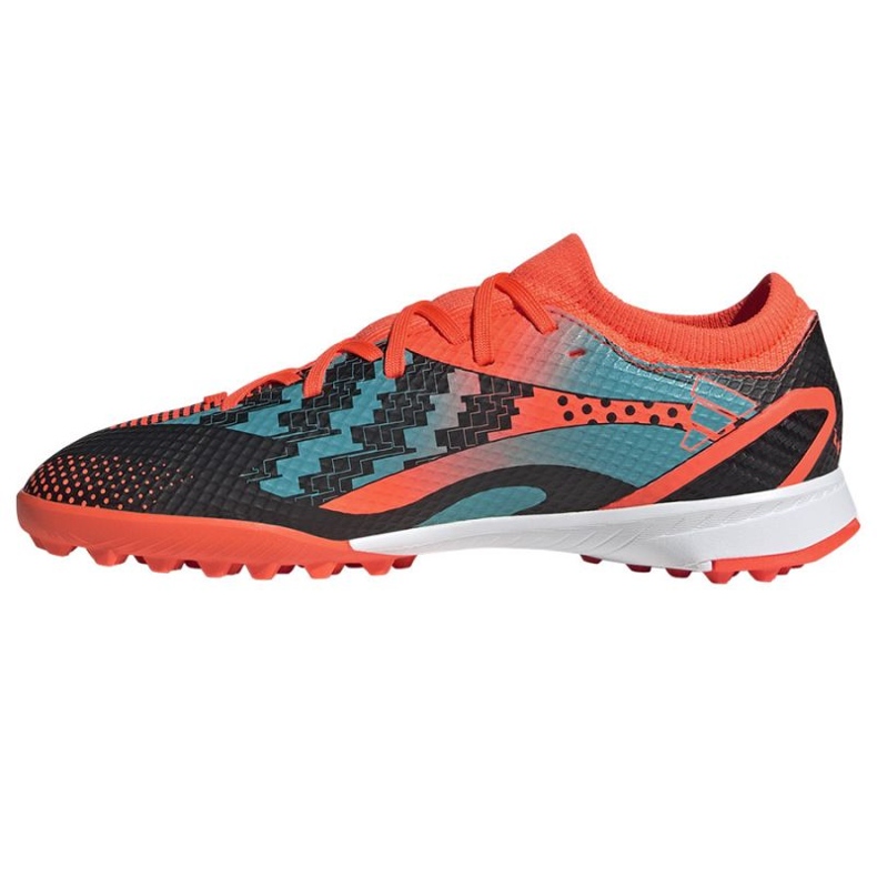 Kopačky Adidas X Speedportal Messi.3 Tf Jr GZ5141 pomerančový pomeranče a červené 1