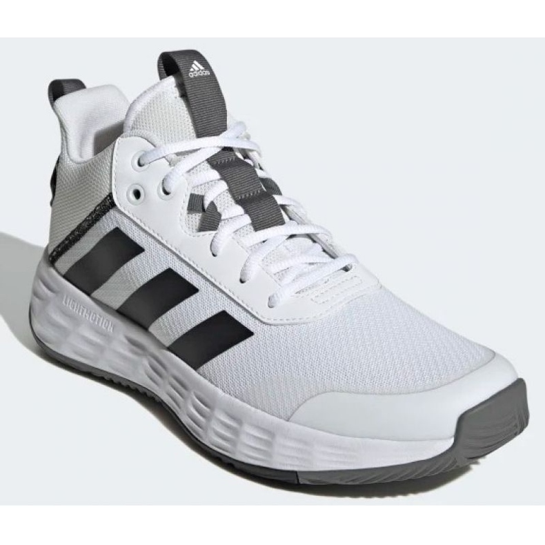 Basketbalové boty adidas OwnTheGame 2.0 M H00469 bílý bílý 1