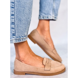 Seastar Dámské mokasíny Ponchet Khaki béžový 1 Seastar Dámské mokasíny Ponchet Khaki béžový 1
