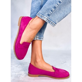 Seastar Dámské mokasíny Ponchet Fuchsia růžový 2