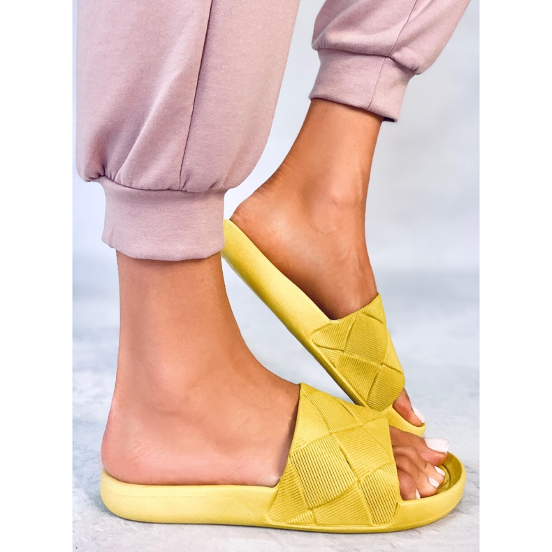 PA1 Gumové skluzavky Lottner Green žlutá 2