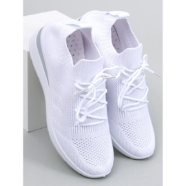 PA1 Tenisky Croft White na skrytém klínu bílý 2